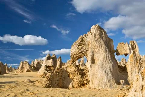 The pinnacles Stock Photos