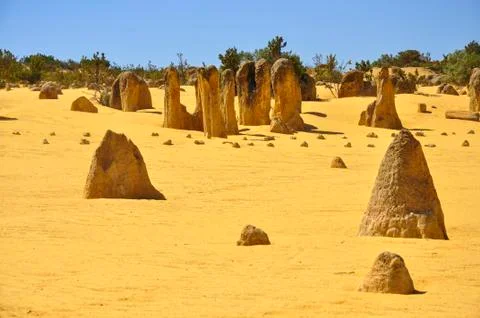 The Pinnacles Stock Photos