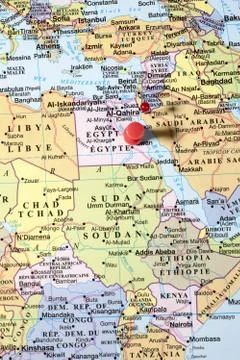 Pinned egypt Stock Photos