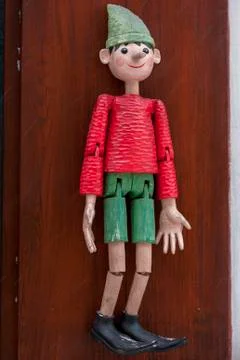 Pinocchio puppet Stock Photos