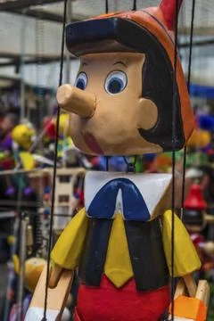 Pinocchio puppet Stock Photos
