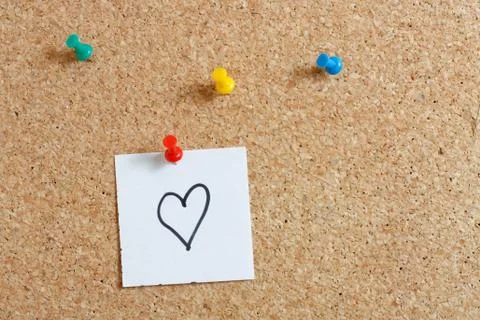 Pins on board Stock Photos