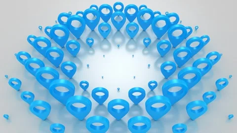 Pins Form a Wave Видео 334335202