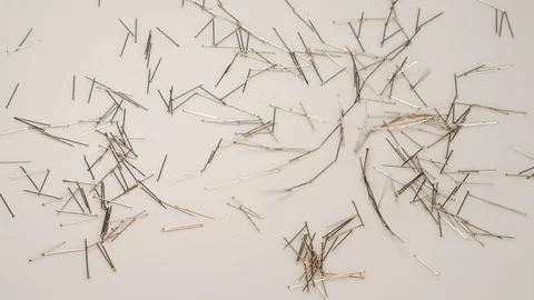 PINS MOVING  Stock Footage 127340756