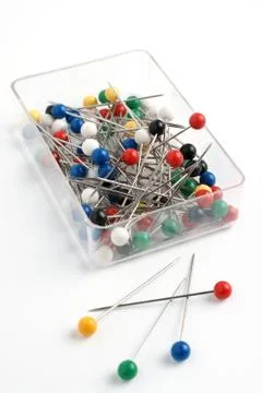 Pins Stock Photos