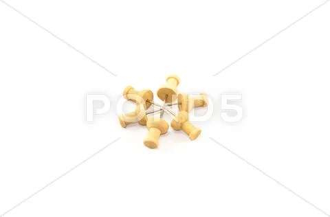 Pins of star Stock Photos