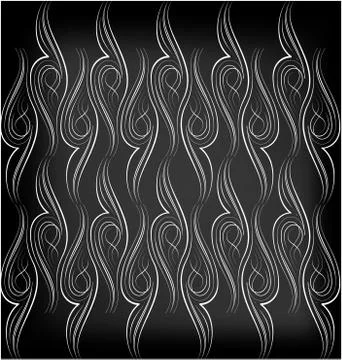 Pinstriping Arts Stock Illustration