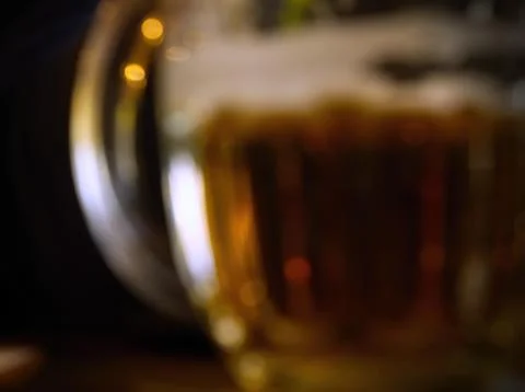 Pint of beer background Stock Photos