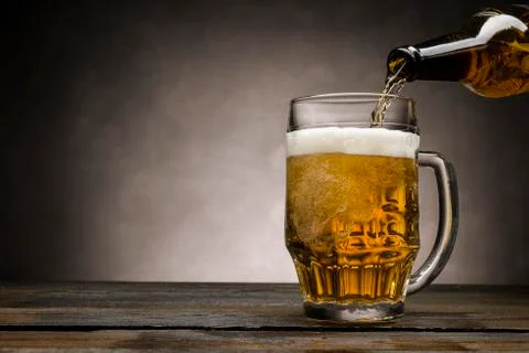Pint of beer Stock Photos