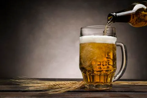 Pint of beer Stock Photos