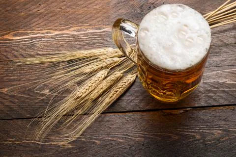 Pint of beer Stock Photos