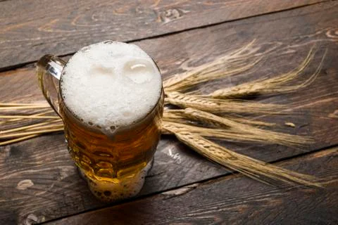 Pint of beer Stock Photos