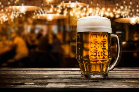 Pint of beer Stock Photos