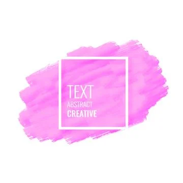 Pint paint stroke brush background Stock Illustration