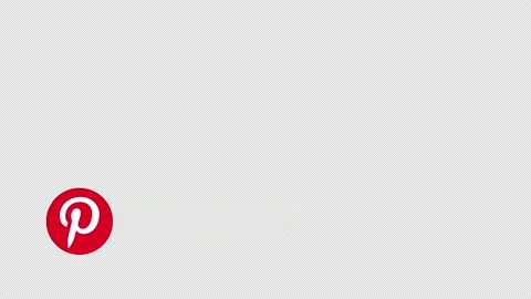 Pinterest Social Media Lower Third Stock Footage 194290231