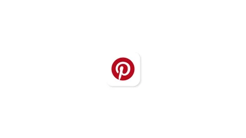 The Pinterest Spin Logo background will help to stylize your next video. Stock Footage 100661288