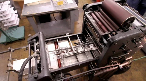 Pinting Small Job Stock Footage 594102