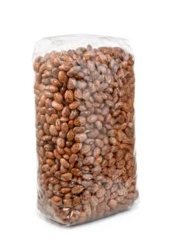 Pinto bean packet Stock Photos