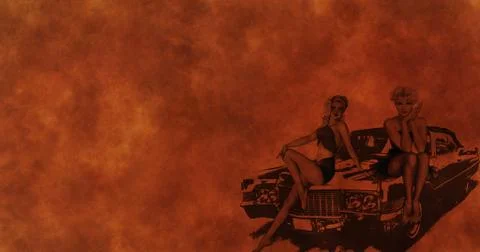 Pinup Stock Illustration