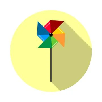 Pinwheel Stock Illustration