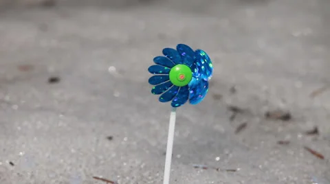 Pinwheel rotates Stock Footage 22898698