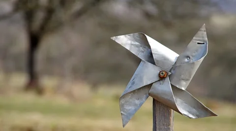 Pinwheel from sheet Stock Footage 35526294