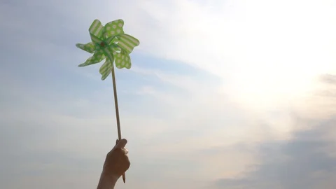 Pinwheel sky Video stock 107995422