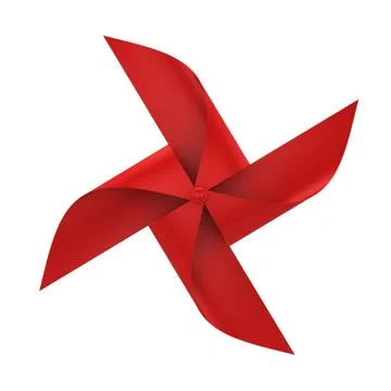 Pinwheel toy Stock Illustration