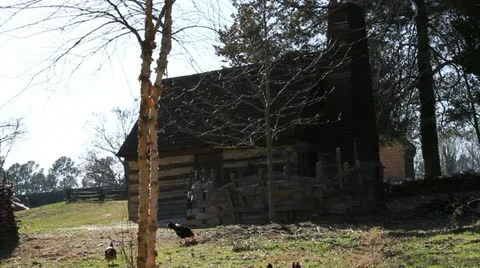 Pioneer cabin 스톡 동영상 10828153