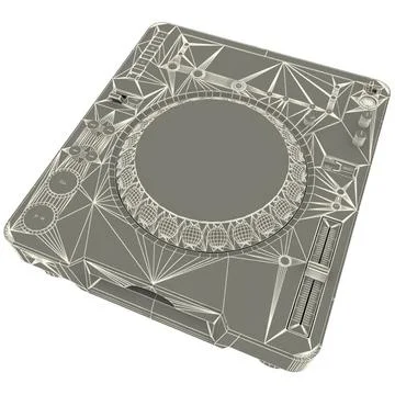 Pioneer CDJ 1000 mk3 3D Model