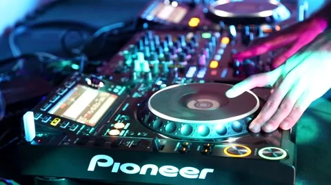 Pioneer DJ Set Static Shot Video stock 46258645