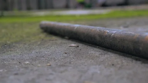 Pipe in abandoned fabric hall (lost places) 動画素材 79602520