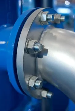 Pipe connections Stock Photos