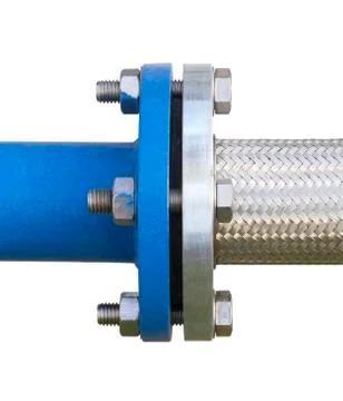 Pipe connector isolated Stock Photos