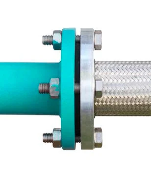 Pipe connector isolated Stock Photos