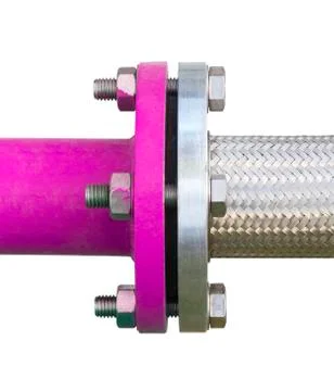 Pipe connector isolated Stock Photos