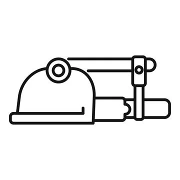 Pipe cutter tool for construction work showing plumbing concept Stock Illustration
