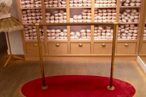 Pipe dance on the background of ballet pointe Stock Photos