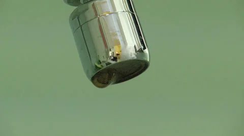 Pipe dripping, Close up Stock Footage 36870896