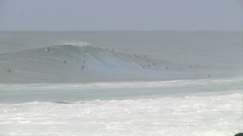 Pipe Empty Wave 2 Stock Footage 44174926