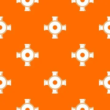 Pipe fitting pattern seamless Stock Illustration