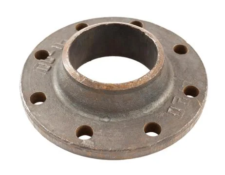 Pipe flange Stock Photos