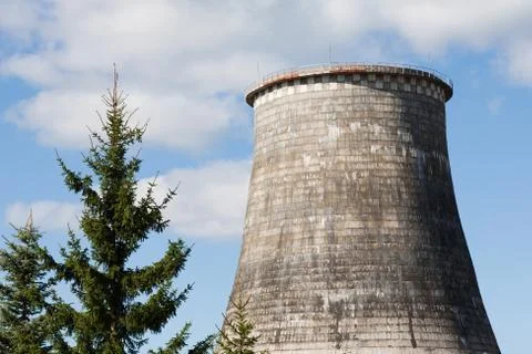 Pipe on green environment Stock Photos