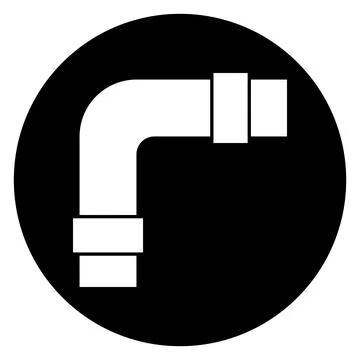 Pipe icon vector Stock Illustration