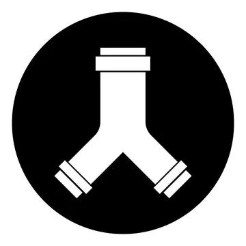 Pipe icon vector Stock Illustration