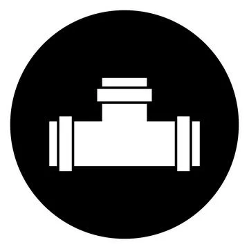 Pipe icon vector Stock Illustration