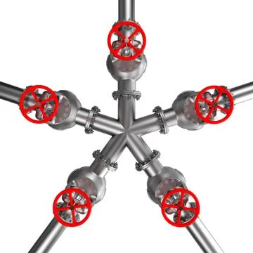 Pipe line Stock Illustration