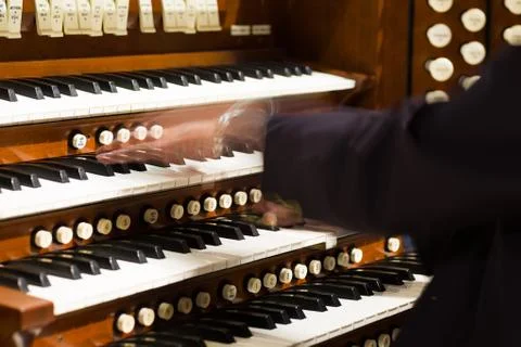 Pipe organ Stock Photos