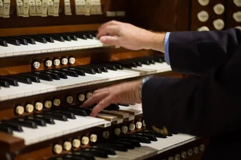 Pipe organ Stock Photos