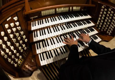 Pipe organ Stock Photos